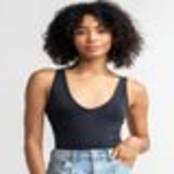 Free People Cotton Washed Seamless Bodysuit XS/S - Picture 3 of 3